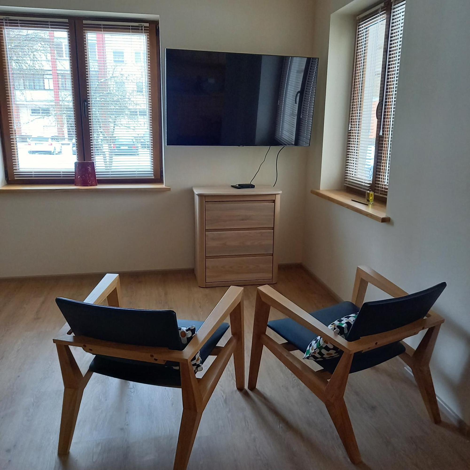 S Neries 19 Apartamentai Su Parkingu Šiauliai المظهر الخارجي الصورة